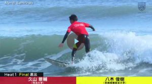 UNIVASCUP2021-22 / 秋季全日本学生サーフィン選手権 / MenB / 2021年12月27日 / ハイライト