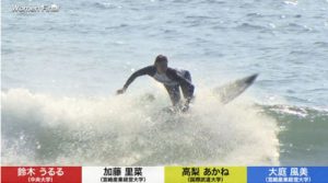 UNIVASCUP2022-23 / 秋季全日本学生サーフィン選手権 / Women /  2022年10月22日・23日 / ハイライト