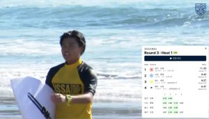 【UNIVAS CUP 2023-24】秋季全日本学生サーフィン選手権 DAY2（スペシャルメン ラウンド３ HEAT1）